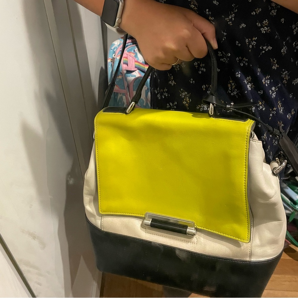 Used Diane von Fürstenberg top handle crossbody bag